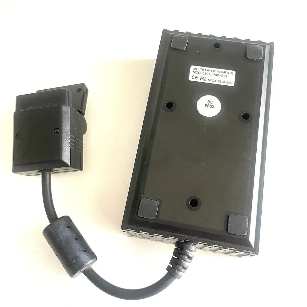 Datel PS2  4-Way Multiplayer Adapter (PS2490D) Playstation 2  TESTED & WORKING!